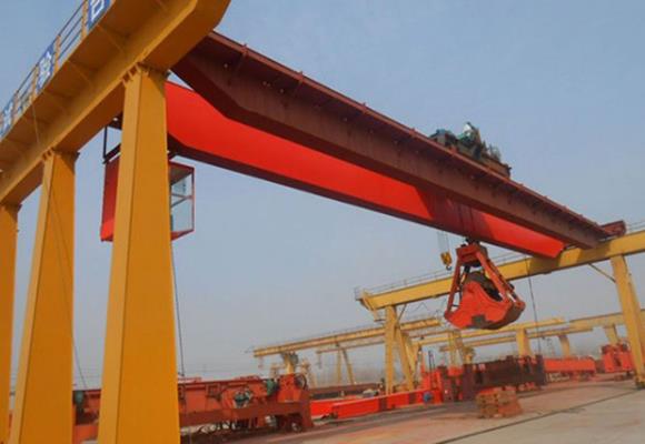 Crane ta 'Overhead Girder Double bi Grab
