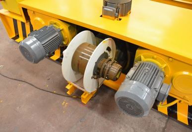 Trolley Trasferiment Powered Drum