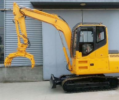 Tħaffir ta 'l-idratiku tal-Grab Bucket