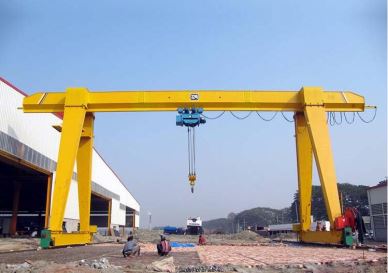 Fabbrika Manifatturata 10 Ton Electric Hoist Single Girder Gantry Crane