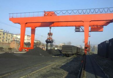 Gantry Crane bil Grab Bucket