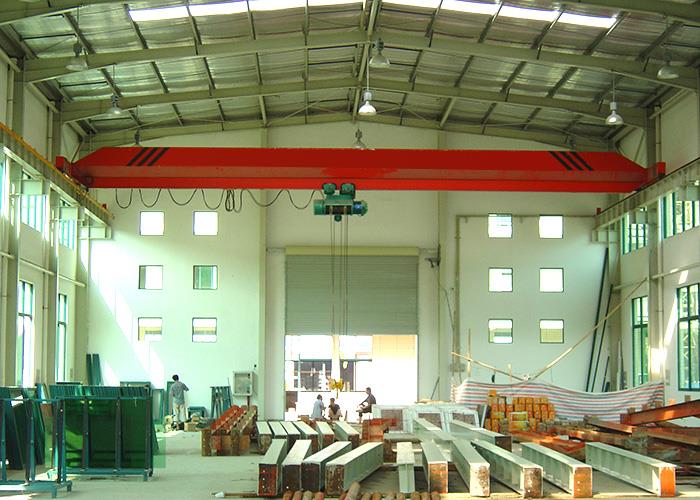 Workshop Electric Single Beam 5Ton Overhead Crane Għal Bejgħ